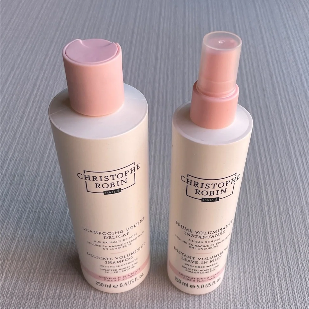 Christophe Robin Volumizing Shampoo and Leave-In Mist Set